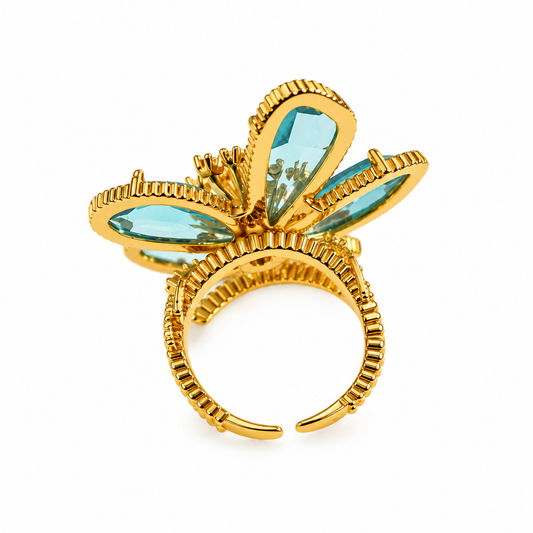 Mystic Bloom Stone Ring