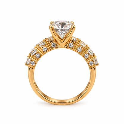 Celeste Halo Ring
