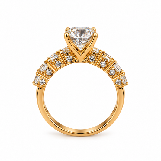 Celeste Halo Ring