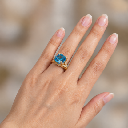 Ocean Blue Royale Ring
