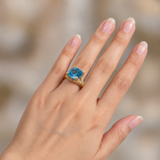 Ocean Blue Royale Ring