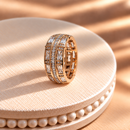 Celeste Luxe Band Ring