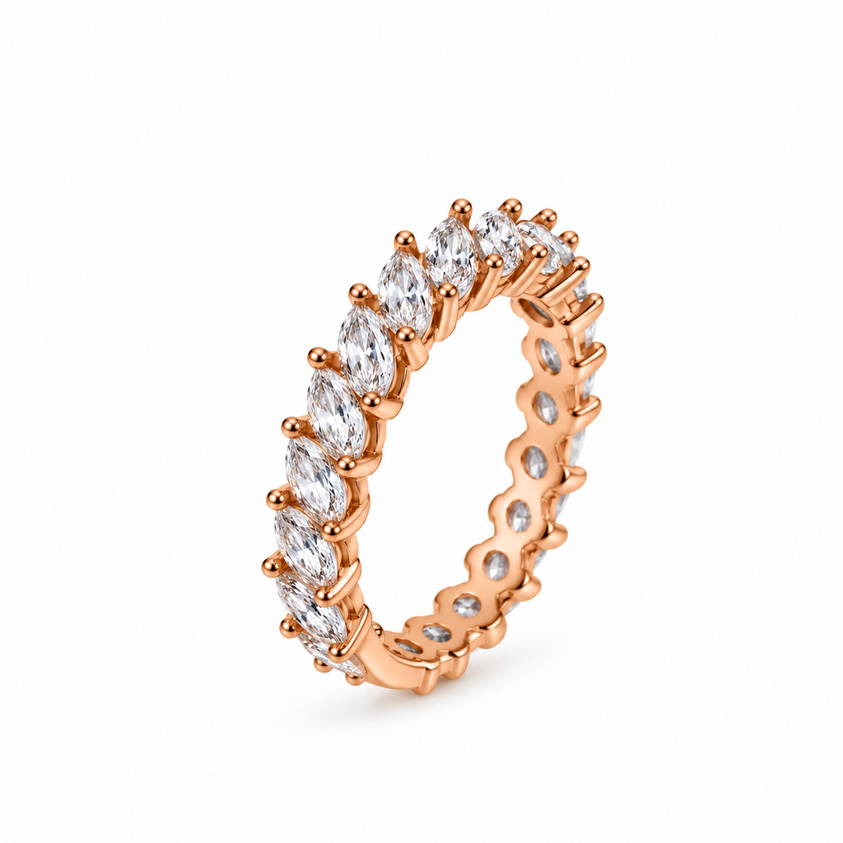 Crystal Eternity Band