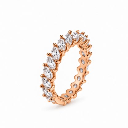 Crystal Eternity Band