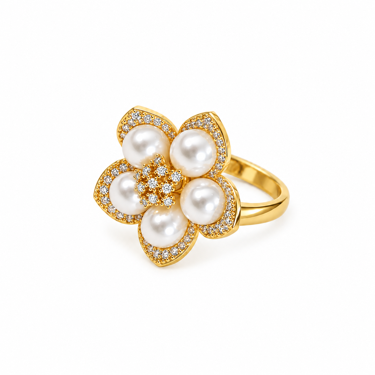 Pearl Blossom Ring