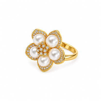 Pearl Blossom Ring